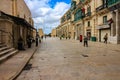 Republic Street, Valletta, Malta during lockdown.