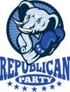 Republican Elephant Mascot Boxer