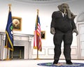 Republican, Elephant, Oval Office, Politics, White House