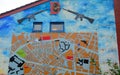 Republican mural, Belfast, Northern Ireland Royalty Free Stock Photo