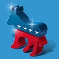Republican Party 3D Sighn Royalty Free Stock Photo