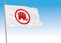 Republican Party flag, United States, vector illustration, editorial