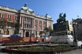 Republics square in Belgrade, Serbia Royalty Free Stock Photo