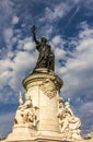 Republique Square in Paris