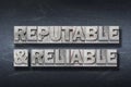 Reputable and reliable den Royalty Free Stock Photo