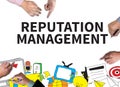 REPUTATION MANAGEMENT Royalty Free Stock Photo