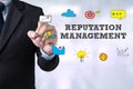REPUTATION MANAGEMENT CONCEPT Royalty Free Stock Photo