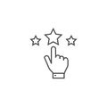 Reputation Line Icon