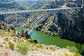 Requejo Bridge, Castile and Leon, Spain Royalty Free Stock Photo