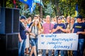 The requirements of people to protest in Kiev on 31.08.2015