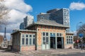 RER C station Javel in Paris Royalty Free Stock Photo