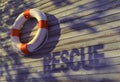 Rescue, buoy-ring Royalty Free Stock Photo