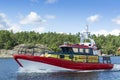 Rescue Drottning Silvia lifeboat Stockholm Archipelago