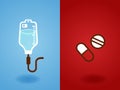 Rescue , emergency , urgent , health care , support icon infographic in flat design style