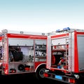 Rescue engines Royalty Free Stock Photo