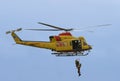 Rescue by helicopter