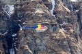 Rescue helicopter in Annapurna basecamp, Nepal