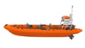 Rescue Lifeboat Isolated