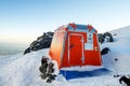 Rescue shelter on the Mount Elbrus
