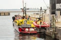 Rescue Swedbank and rescuerunner lifeboats Kalmar Sweden