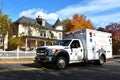 Rescue Truck on the Street