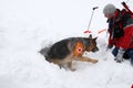 Rescuer from the Mountain Rescue Service at Bulgarian Red Cross Royalty Free Stock Photo