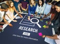 Research Analysis Discovery Investigation Concept Royalty Free Stock Photo