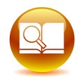 Research book icon button