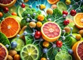 Unraveling the Molecular Secrets of Vitamins in Food A Deep Dive into Food Biochemistry Research Royalty Free Stock Photo