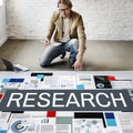 Research Exploration Facts Feedback Information Concept Royalty Free Stock Photo