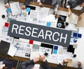 Research Exploration Facts Feedback Information Concept Royalty Free Stock Photo