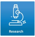 Research Isolated Vector icon that can easily modified or edit. Royalty Free Stock Photo