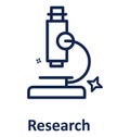 Research Isolated Vector icon that can easily modified or edit. Royalty Free Stock Photo