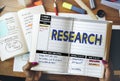 Research Report Exploration Discovery Results Concept Royalty Free Stock Photo