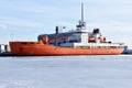 Research vessel Akedemik Treshnikov in St. Petersburg, Russia