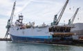 Research vessel in Fredrikshamn Denmark