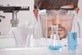 Researcher in Laboratory Royalty Free Stock Photo