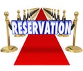 Reservation Red Carpet Exclusive Restaurant Club Access Entry We