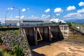 Reserved water at Mae Ghat irrigation dam