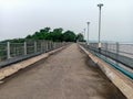 Reserved water mandira dam bridge
