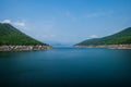 Reservior of Bhumibol dam Royalty Free Stock Photo