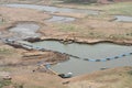 Reservoir dries in wonogiri