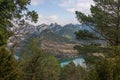 View of the Llosa del Cavall reservoir lake