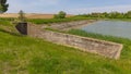 Reservoir Lake Spillway Royalty Free Stock Photo