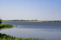 Reservoir near the city of Novomoskovsk, Russia