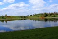 Reservoir reflections.