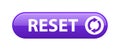 Reset button Royalty Free Stock Photo