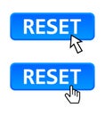 Reset button Royalty Free Stock Photo