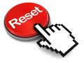 Reset button Royalty Free Stock Photo