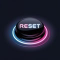 Reset button Royalty Free Stock Photo